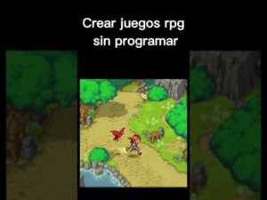 ¡Como crear un juego rpg sin programar! 👌😎 #shorts