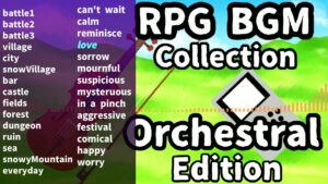 RPGツクールMZ/MV向け公式DLC「RPG BGM集 – オーケストラ版」試聴用PV